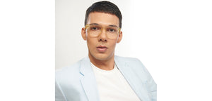 Yellow Square Full Rim Unisex Eyeglasses by Vincent Chase Online-205227