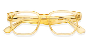 Yellow Square Full Rim Unisex Eyeglasses by Vincent Chase Online-205227