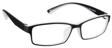 Load image into Gallery viewer, Black Rectangle Full Rim Unisex Eyeglasses by Lenskart Air Online-96598