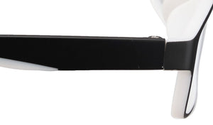Black Rectangle Full Rim Unisex Eyeglasses by Lenskart Air Online-96598