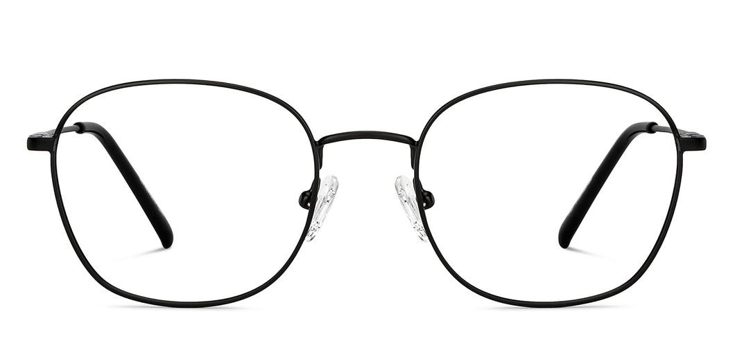 Black Round Full Rim Unisex Eyeglasses by Lenskart Air-150797