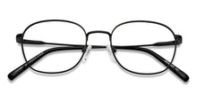 Load image into Gallery viewer, Black Round Full Rim Unisex Eyeglasses by Lenskart Air-150797