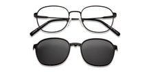 Load image into Gallery viewer, Black Round Full Rim Unisex Eyeglasses by Lenskart Air-150797