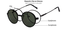 Load image into Gallery viewer, Black Round Full Rim Unisex Eyeglasses by Lenskart Air-150800