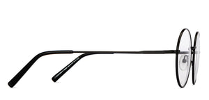 Black Round Full Rim Unisex Eyeglasses by Lenskart Air-150800