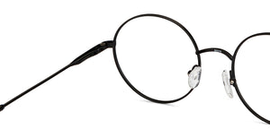 Black Round Full Rim Unisex Eyeglasses by Lenskart Air-150800
