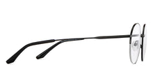 Load image into Gallery viewer, Black Round Half Rim Unisex Eyeglasses by Vincent Chase-201851