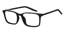 Load image into Gallery viewer, Black Rectangle Full Rim Unisex Eyeglasses by Lenskart Air-150471