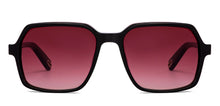 Load image into Gallery viewer, Black Square Full Rim Unisex Sunglasses by John Jacobs-151021