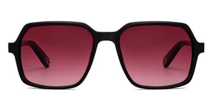 Black Square Full Rim Unisex Sunglasses by John Jacobs-151021
