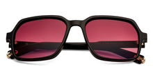 Load image into Gallery viewer, Black Square Full Rim Unisex Sunglasses by John Jacobs-151021