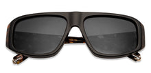 Load image into Gallery viewer, Black Square Full Rim Unisex Sunglasses by John Jacobs-151026