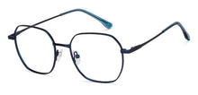 Load image into Gallery viewer, Blue Geometric Full Rim Unisex Eyeglasses by Vincent Chase-150904