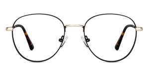 Brown Round Full Rim Unisex Eyeglasses by Vincent Chase-201833
