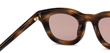 Load image into Gallery viewer, Brown Square Full Rim Unisex Sunglasses by John Jacobs-151006