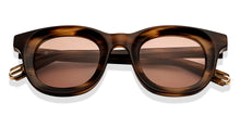 Load image into Gallery viewer, Brown Square Full Rim Unisex Sunglasses by John Jacobs-151006