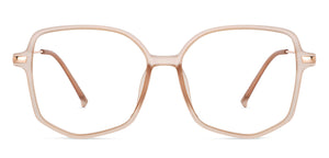 Brown Hexagonal Full Rim Unisex Eyeglasses by Lenskart Air-150121
