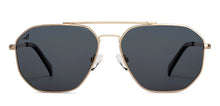 Load image into Gallery viewer, Gold Aviator Full Rim Unisex Sunglasses by Vincent Chase Polarized-151280