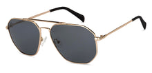 Load image into Gallery viewer, Gold Aviator Full Rim Unisex Sunglasses by Vincent Chase Polarized-151280