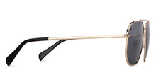 Load image into Gallery viewer, Gold Aviator Full Rim Unisex Sunglasses by Vincent Chase Polarized-151280
