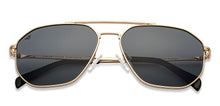 Load image into Gallery viewer, Gold Aviator Full Rim Unisex Sunglasses by Vincent Chase Polarized-151280