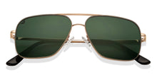 Load image into Gallery viewer, Gold Aviator Full Rim Unisex Sunglasses by Vincent Chase-151381