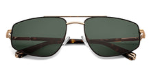 Load image into Gallery viewer, Gold Round Full Rim Unisex Sunglasses by John Jacobs-151017