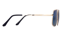 Load image into Gallery viewer, Gold Aviator Full Rim Unisex Sunglasses by Vincent Chase Polarized-151387
