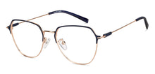 Load image into Gallery viewer, Blue Geometric Full Rim Unisex Eyeglasses by Vincent Chase-149622