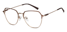 Load image into Gallery viewer, Brown Aviator Full Rim Unisex Eyeglasses by Vincent Chase-149623