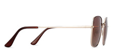 Load image into Gallery viewer, Gunmetal Geometric Full Rim Unisex Sunglasses by Vincent Chase Polarized-151373