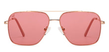 Load image into Gallery viewer, Gold Aviator Full Rim Unisex Sunglasses by Vincent Chase-151379
