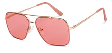 Load image into Gallery viewer, Gold Aviator Full Rim Unisex Sunglasses by Vincent Chase-151379