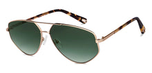 Load image into Gallery viewer, Gold Round Full Rim Unisex Sunglasses by John Jacobs-151014