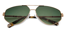 Load image into Gallery viewer, Gold Round Full Rim Unisex Sunglasses by John Jacobs-151014