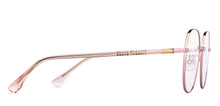 Load image into Gallery viewer, Gold Round Full Rim Unisex Eyeglasses by Vincent Chase-150284