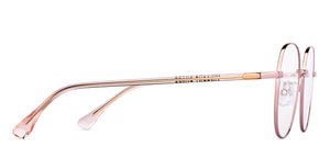 Gold Round Full Rim Unisex Eyeglasses by Vincent Chase-150284