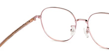 Load image into Gallery viewer, Gold Round Full Rim Unisex Eyeglasses by Vincent Chase-150284