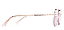 Load image into Gallery viewer, Gold Round Full Rim Unisex Eyeglasses by Vincent Chase-150292