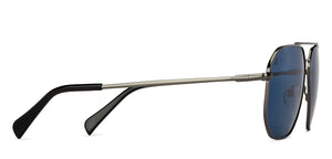 Gunmetal Aviator Full Rim Unisex Sunglasses by Vincent Chase Polarized-151279