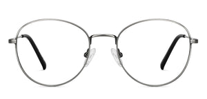 Gunmetal Round Full Rim Unisex Eyeglasses by Lenskart Air-150795