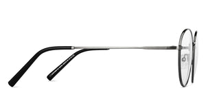 Gunmetal Round Full Rim Unisex Eyeglasses by Lenskart Air-150795
