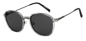 Gunmetal Round Full Rim Unisex Eyeglasses by Lenskart Air-150798