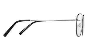 Gunmetal Round Full Rim Unisex Eyeglasses by Lenskart Air-150798