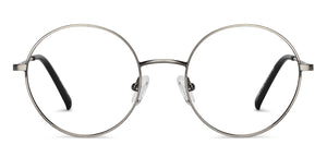 Gunmetal Round Full Rim Unisex Eyeglasses by Lenskart Air-150802