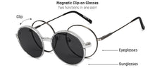 Load image into Gallery viewer, Gunmetal Round Full Rim Unisex Eyeglasses by Lenskart Air-150802