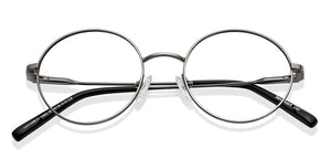 Gunmetal Round Full Rim Unisex Eyeglasses by Lenskart Air-150802