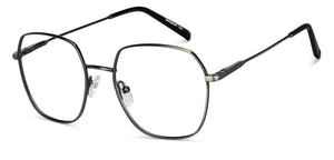Gunmetal Square Full Rim Unisex Eyeglasses by Lenskart Air-150804