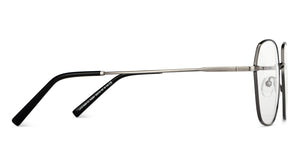 Gunmetal Square Full Rim Unisex Eyeglasses by Lenskart Air-150804