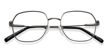 Load image into Gallery viewer, Gunmetal Square Full Rim Unisex Eyeglasses by Lenskart Air-150804